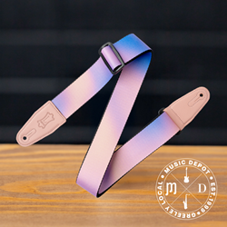Levys Cyber Gradient Sublimation Strap with Pink and Purple Design
