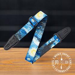 Levys Starry Night - Poly Guitar Strap