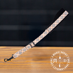 Levys 2 3/8" Neoprene Saxophone Strap - Plaid Pattern