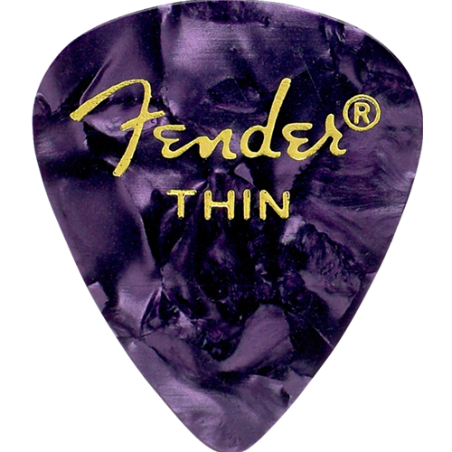 Fender 351 Premium Celluloid Thin Picks (12 Pack)