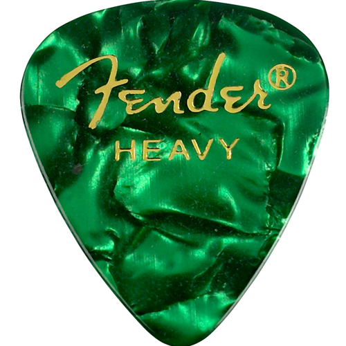 Fender 351 Premium Celluloid Heavy Picks  (12 Pack)