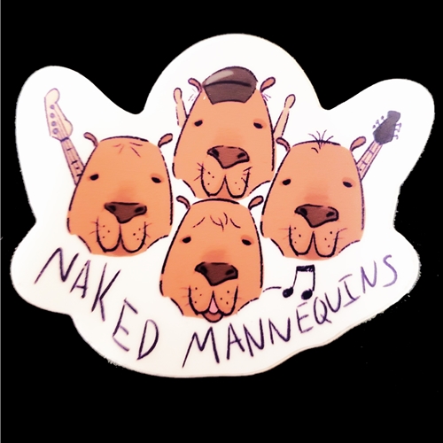 Naked Mannequins Stickers